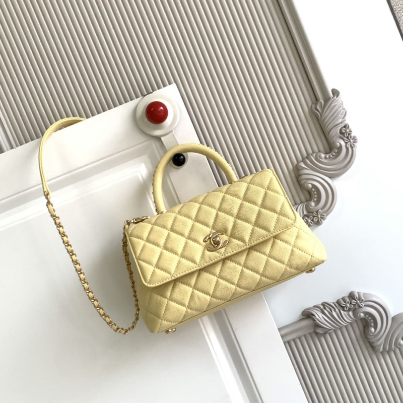 Ch**el top handle bags